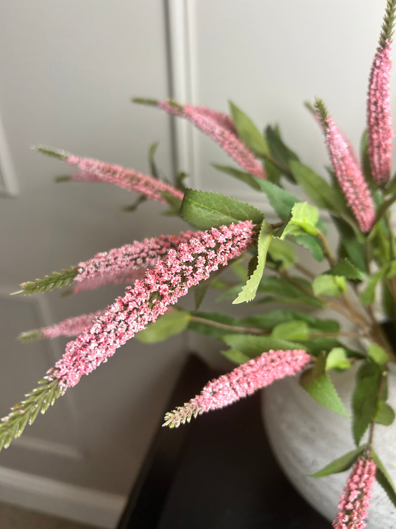 Pink Veronica stem 70cm