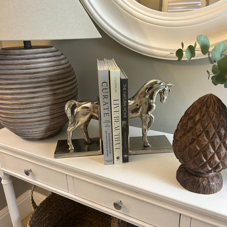 Set of horse bookends