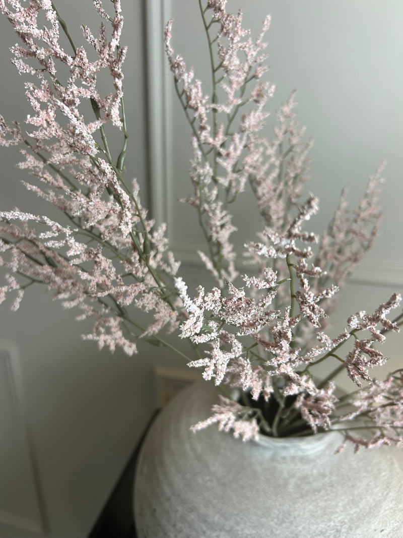 Pink limonium stem spray 76cm