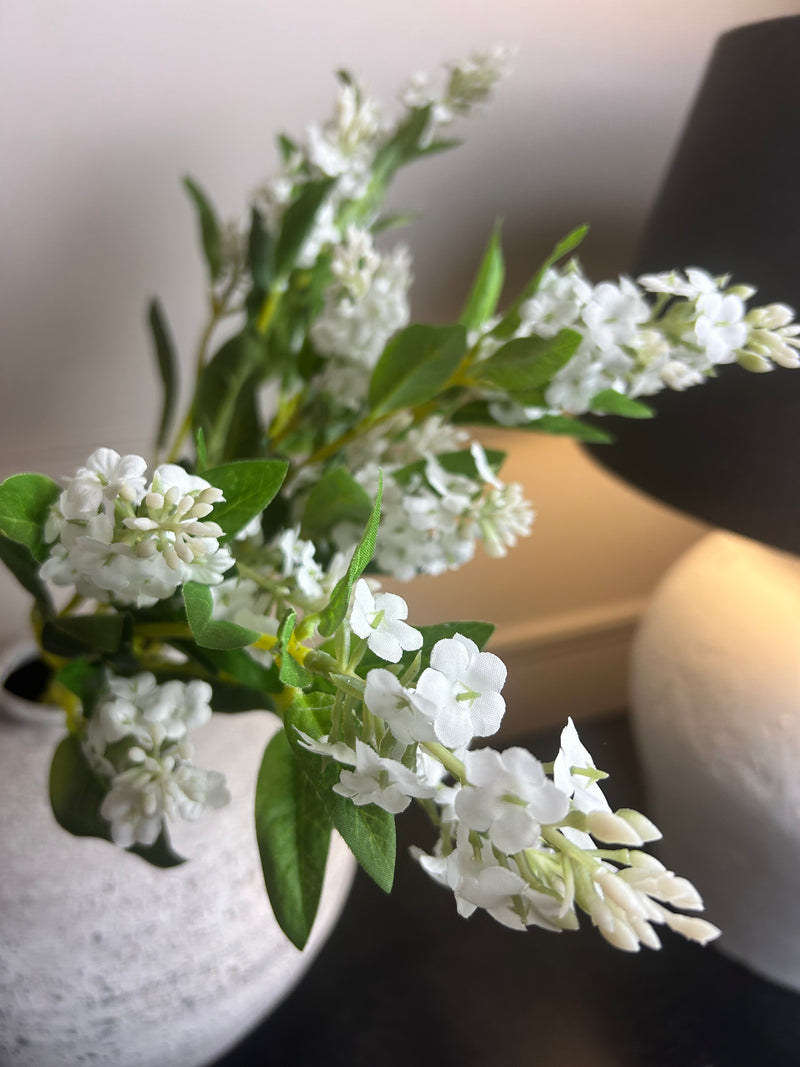 White wild meadow stem 60cm