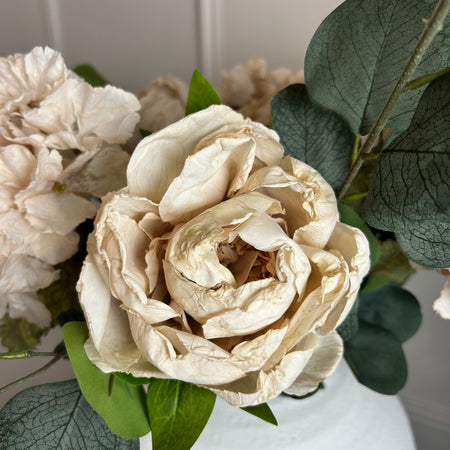 Oyster Dried Touch closed Peony