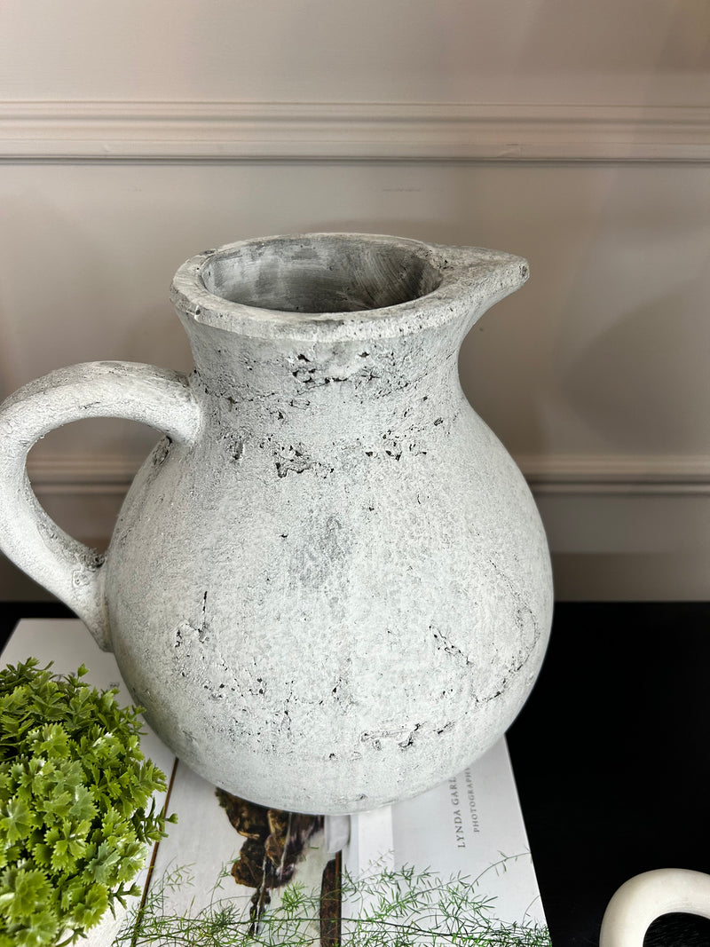 Washed Stone look natural rustic jug