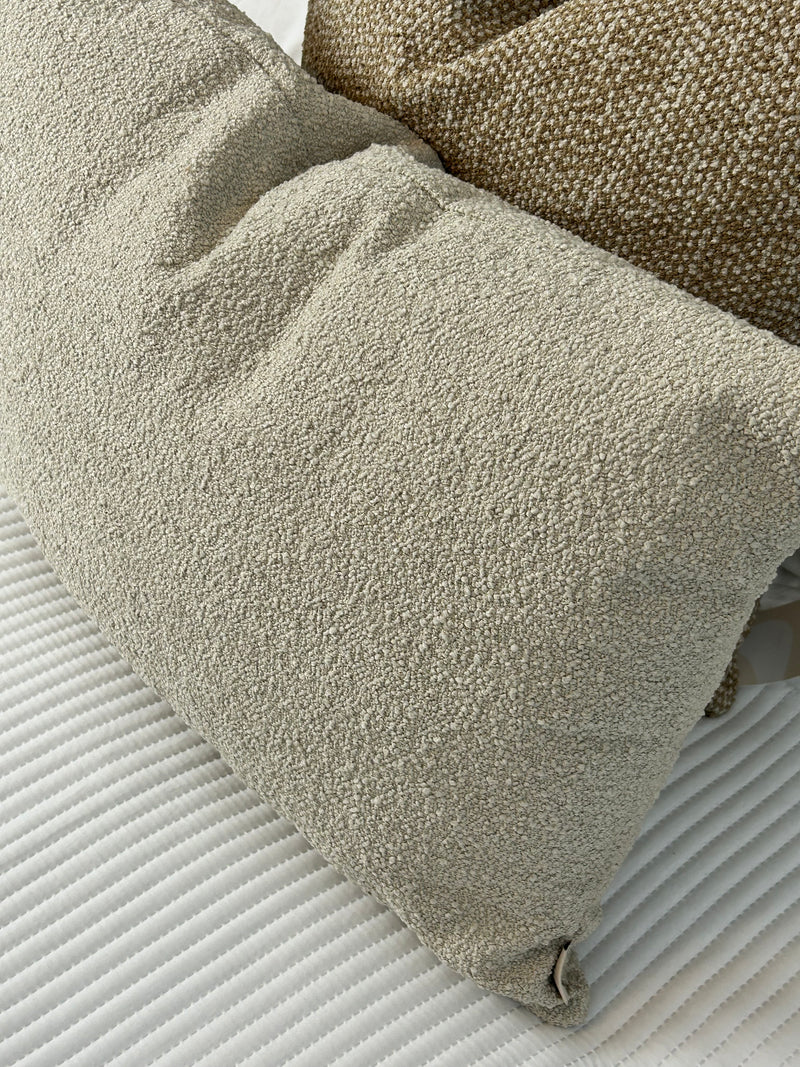 Auden Linen Natural Large Cushion 50x50