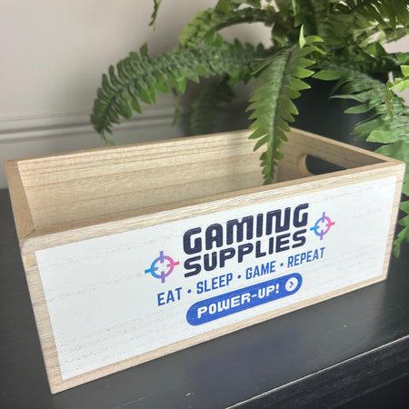 Gaming supplies crate