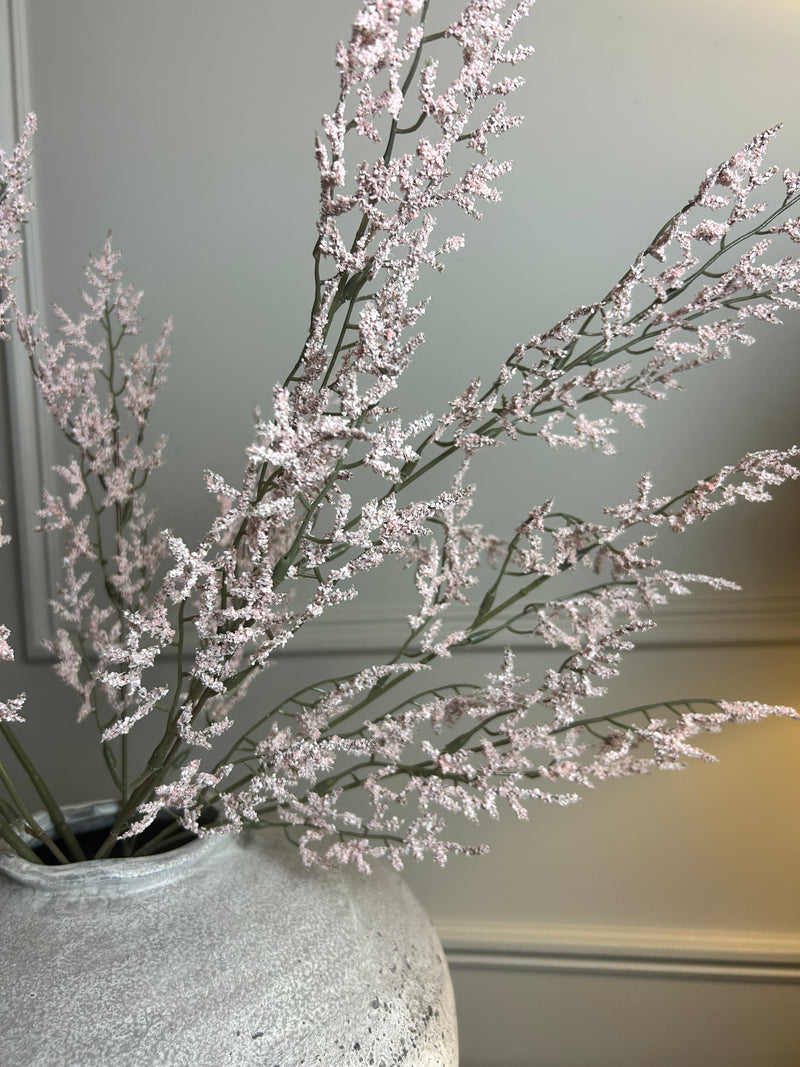 Pink limonium stem spray 76cm