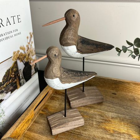 Bird on base stand 2 sizes