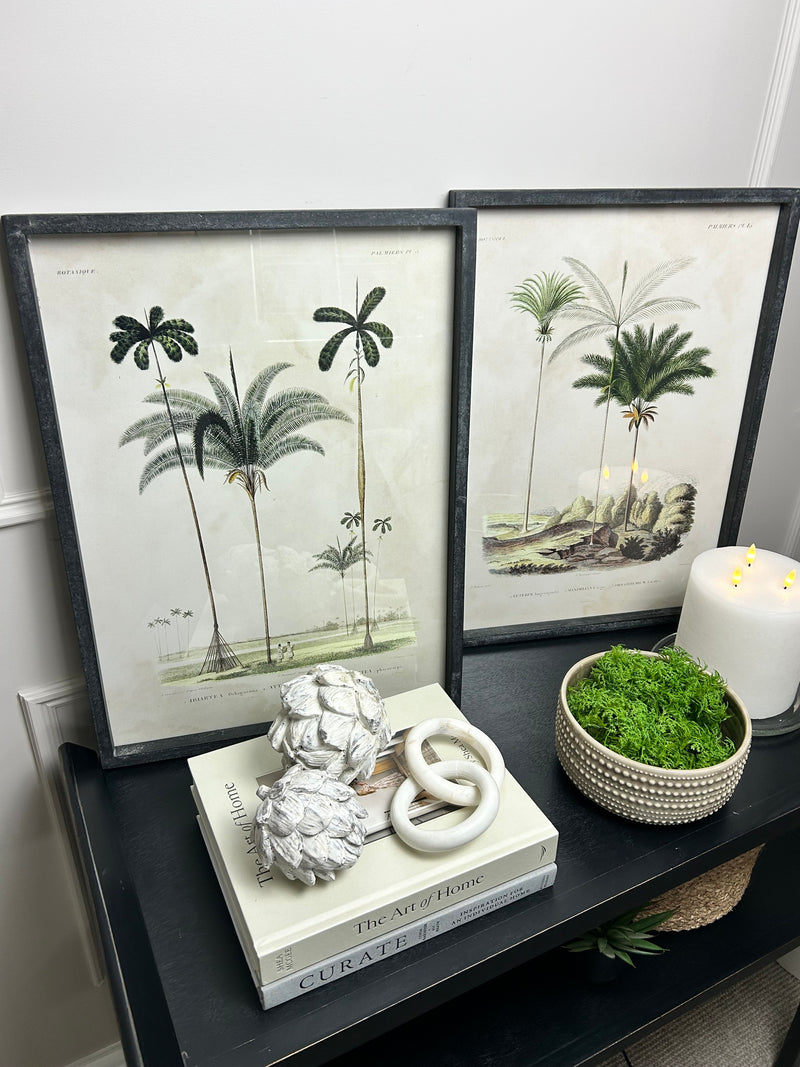 Framed palm prints 56x42cm 2 styles