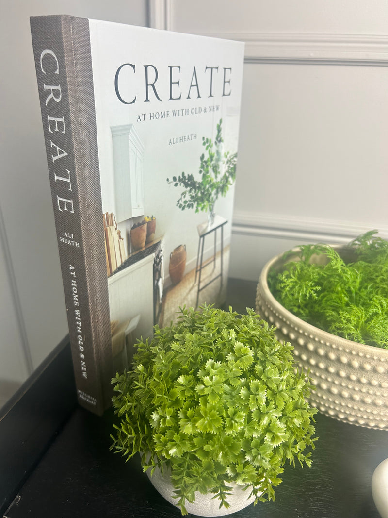 Create At home with old and new book