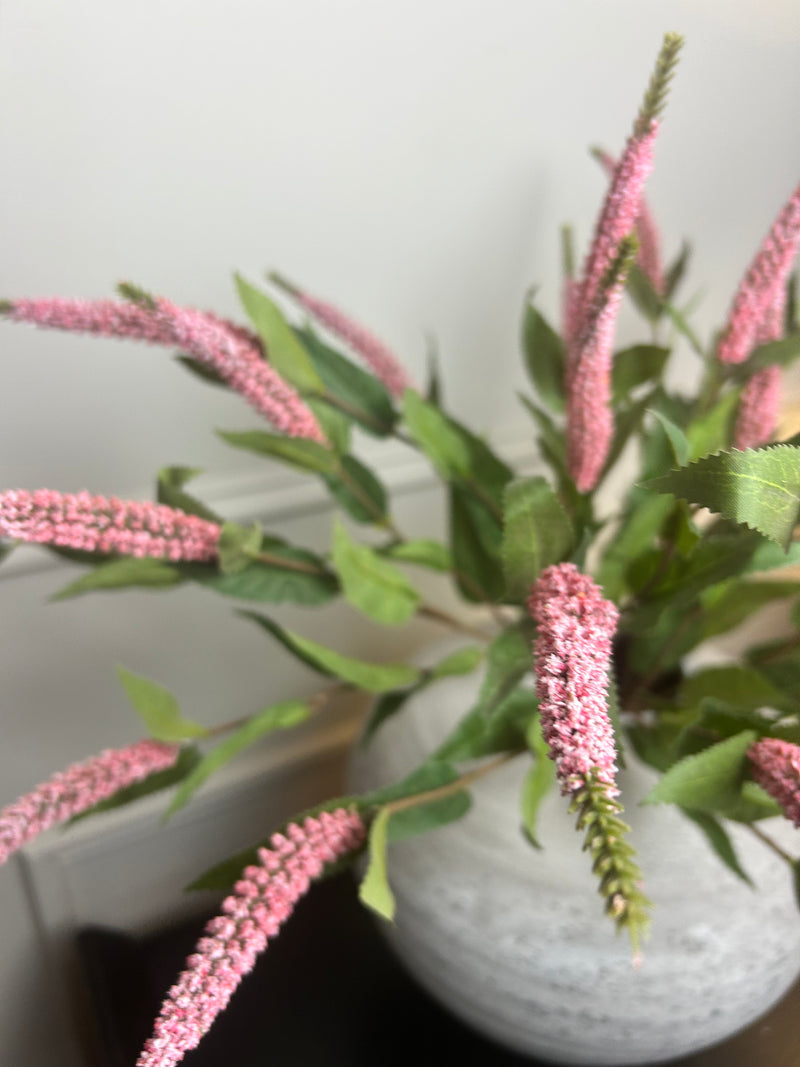 Pink Veronica stem 70cm