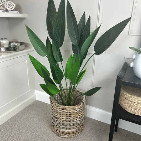 Tall Potted Palm Tree Plant 125cm Tall