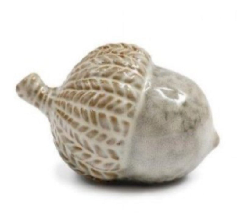 Cute ceramic acorn 12cm