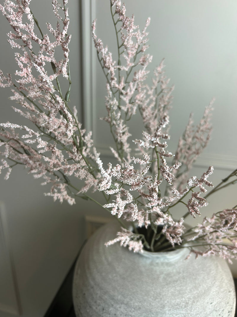 Pink limonium stem spray 76cm