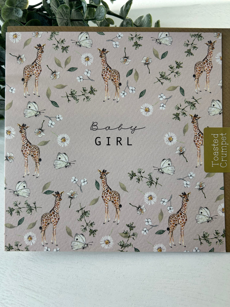 Baby Girl Greeting Card