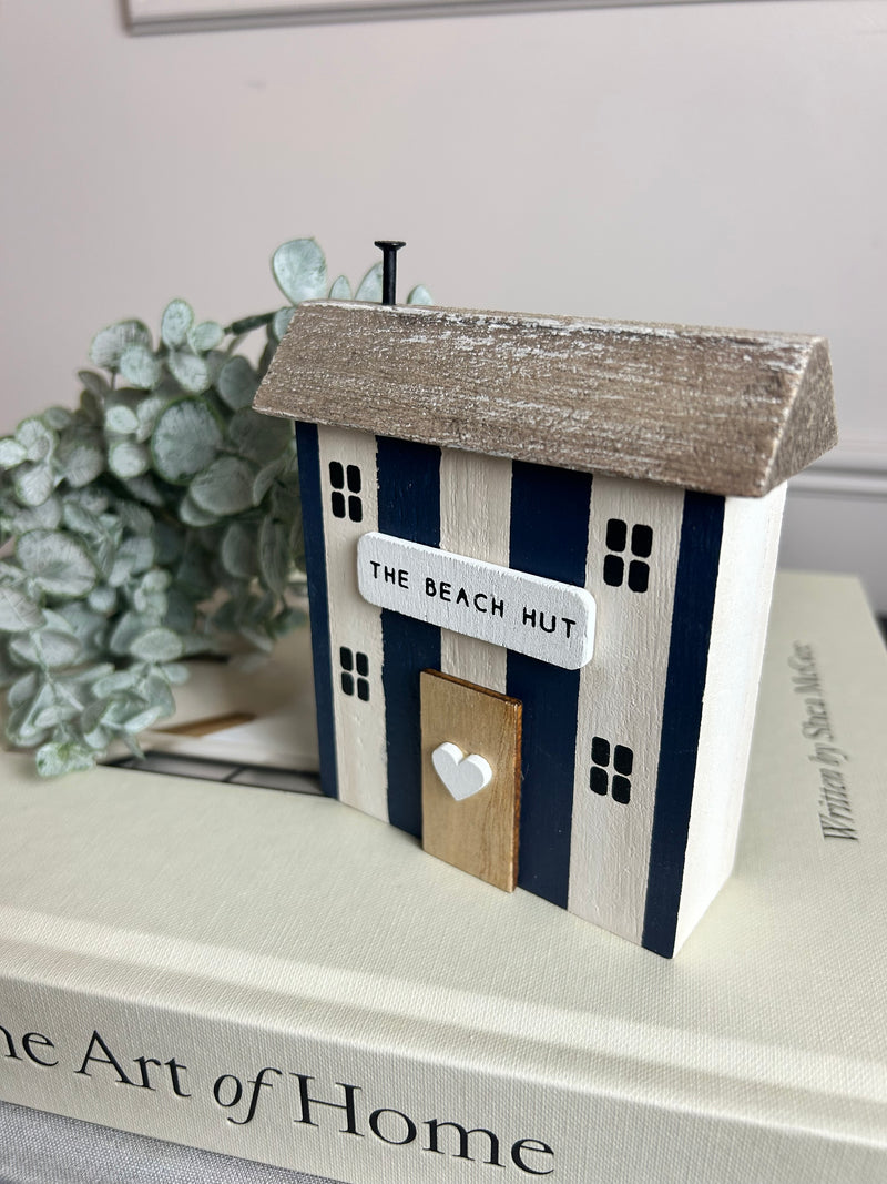 Beach hut stripe house