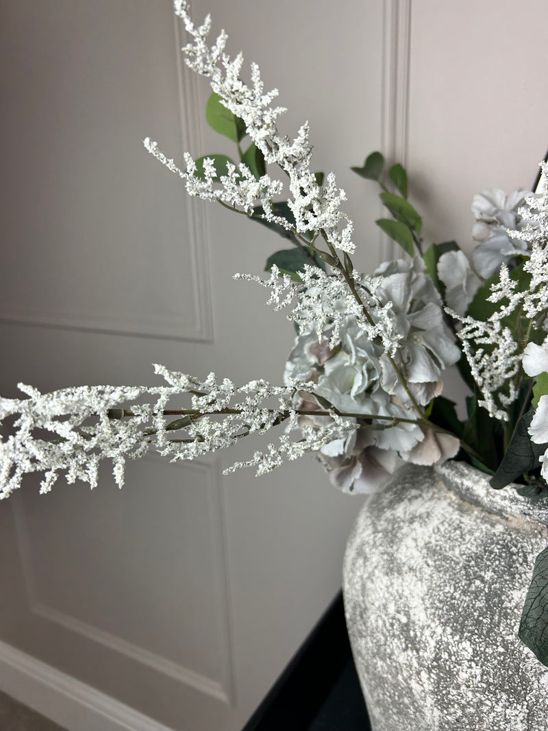 White Limonium Spray Stem 76cm