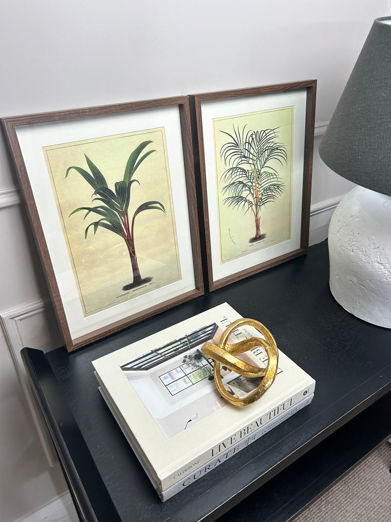 Set of two palm prints 40x30