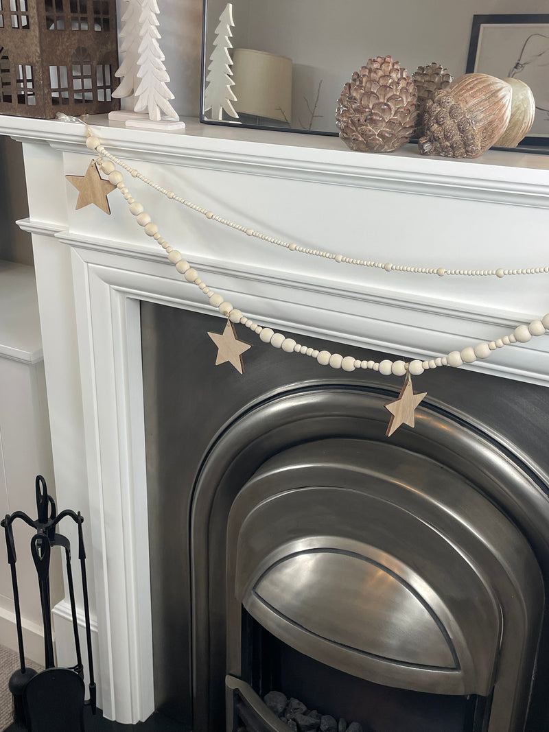 Beaded Star Garland