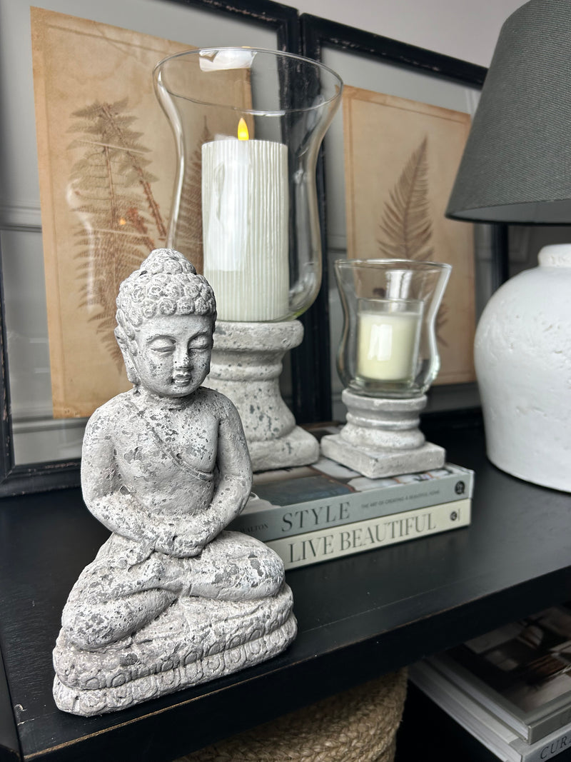 Store seconds Stone Effect Sitting Buddha