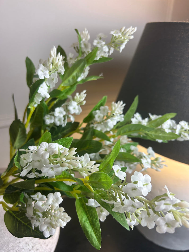 White wild meadow stem 60cm