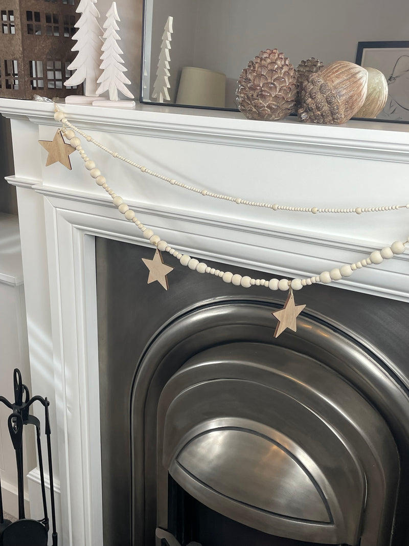 Beaded Star Garland