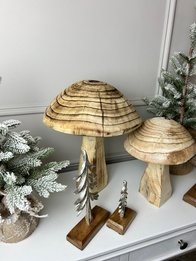 Large elm natural mushroom toadstool 2 sizes