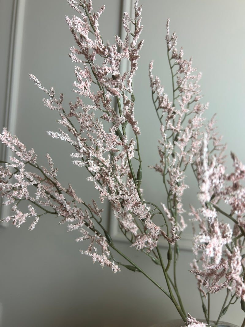 Pink limonium stem spray 76cm