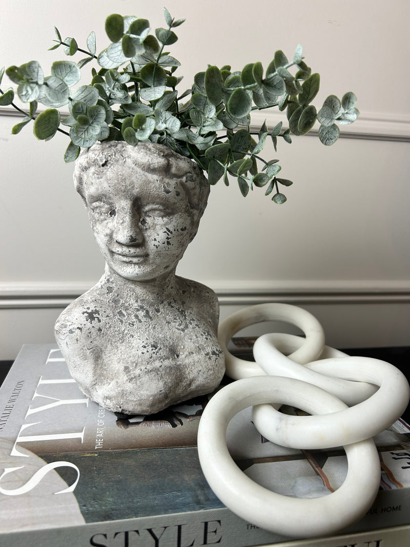 Stone Bust Planter