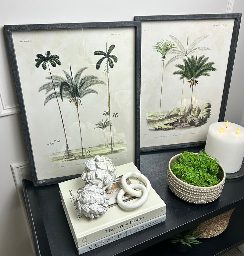 Framed palm prints 56x42cm 2 styles