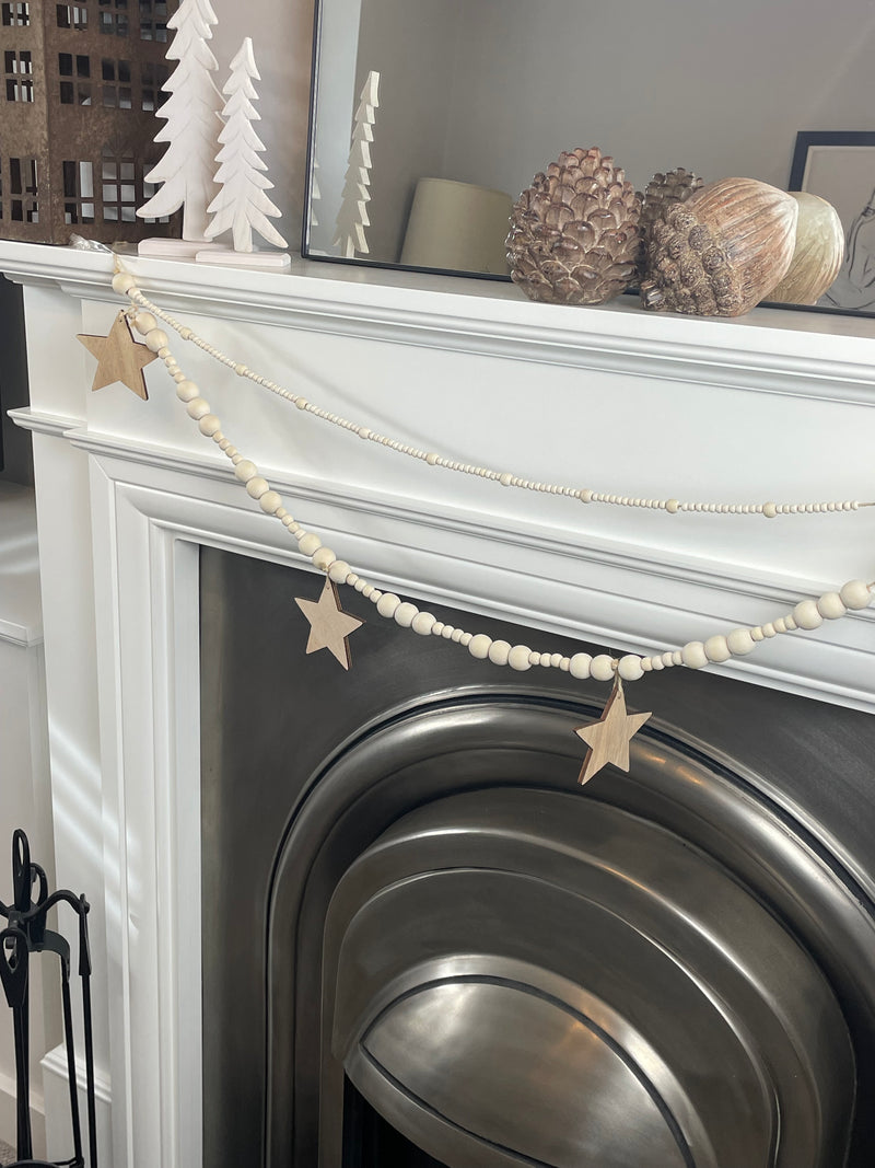 Beaded Star Garland