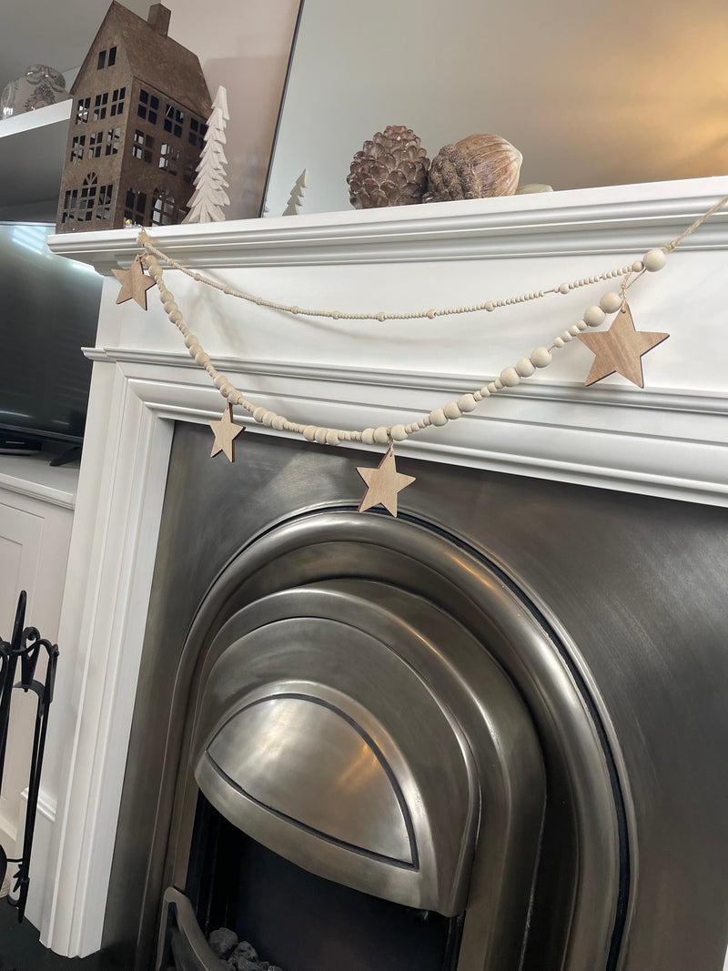 Beaded Star Garland