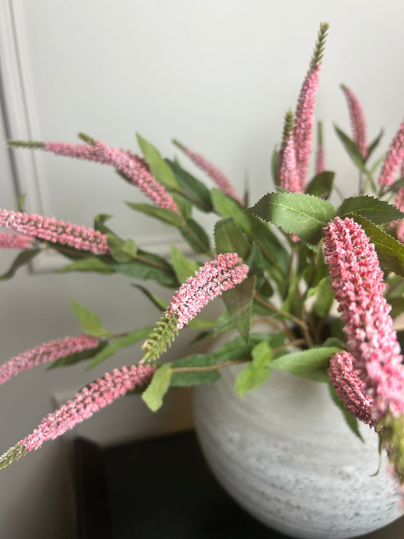 Pink Veronica stem 70cm