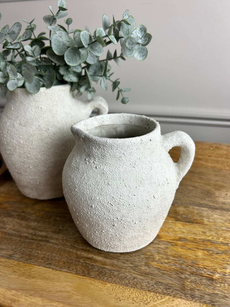 Textured stone look jug 2 sizes