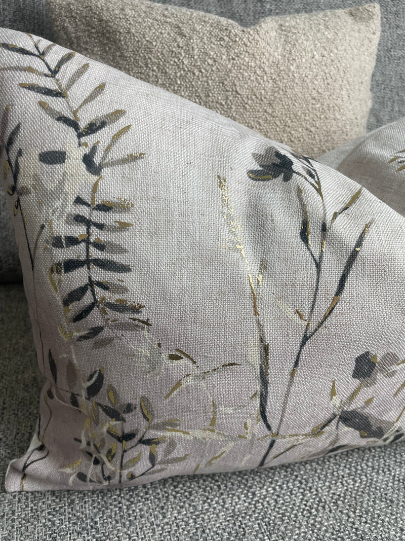 Wildflower floral oblong cushion