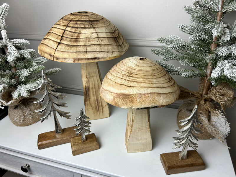 Large elm natural mushroom toadstool 2 sizes