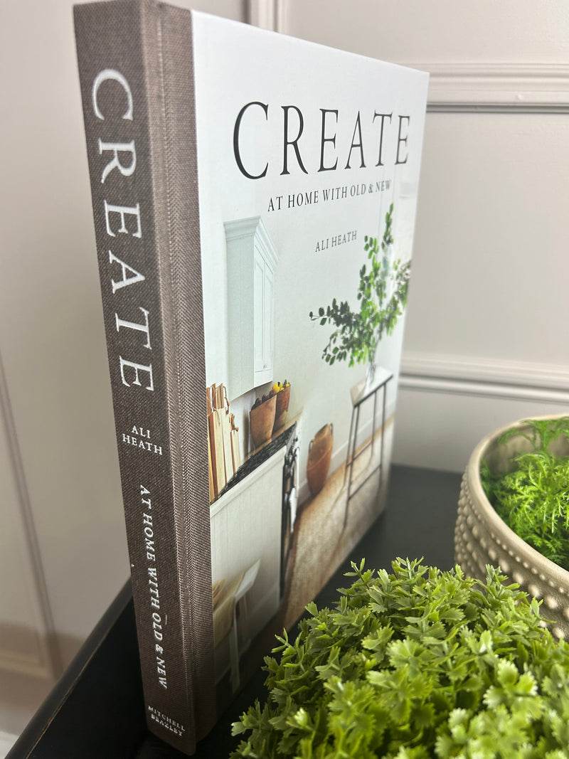 Create At home with old and new book