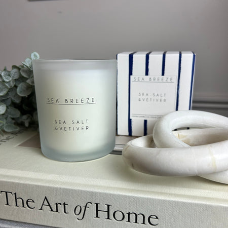 Nautical Sea salt candle