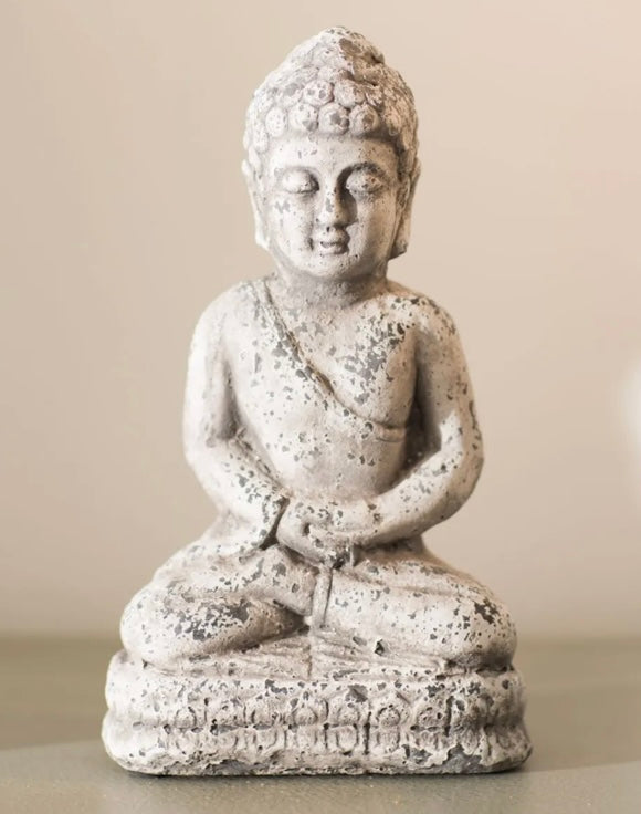 Store seconds Stone Effect Sitting Buddha