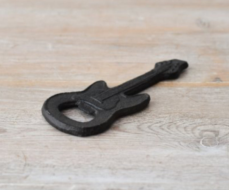 Cast iron guitar bottle opener 13cm