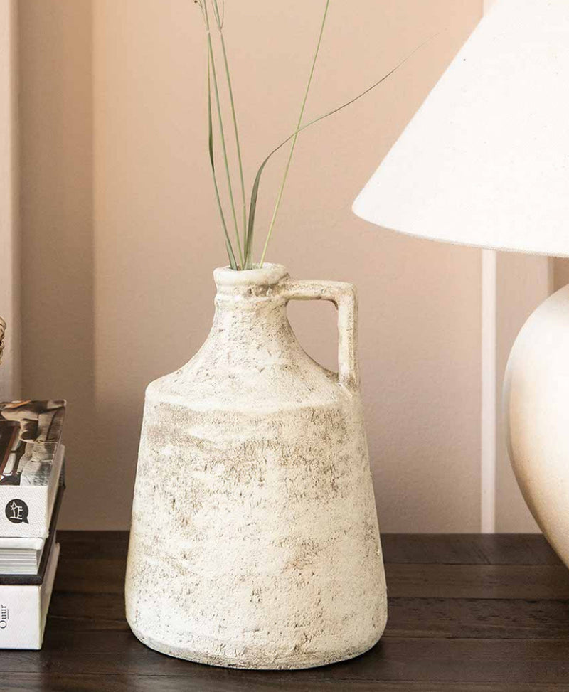 Radstock stone jug vase natural