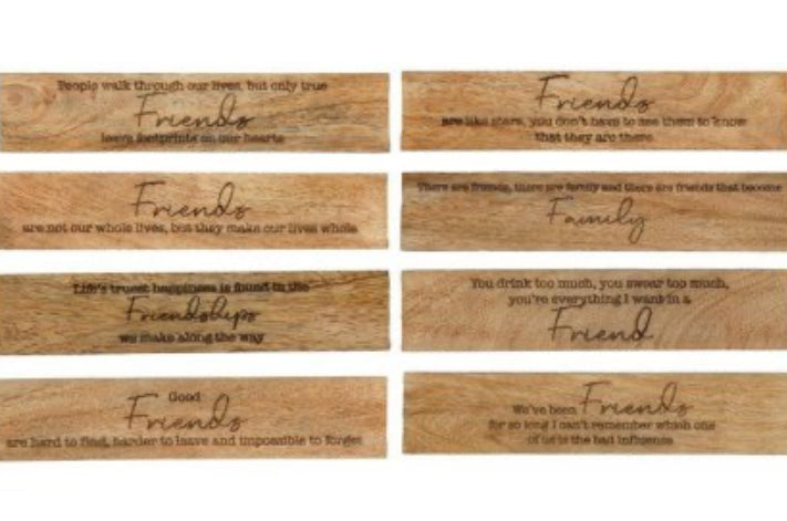 Friendship Plaques 8 Styles