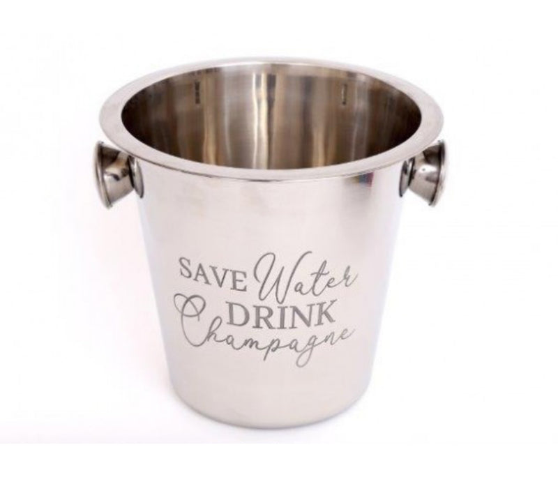 Chrome metal wine champagne cooler Ice bucket