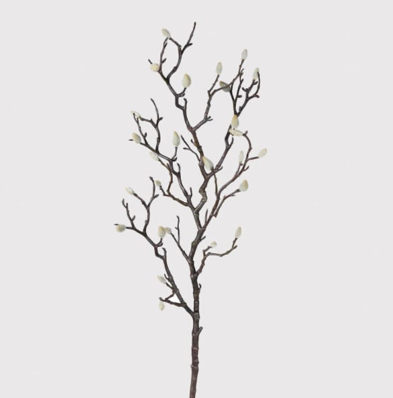 Tall magnolia bud branch 102cm