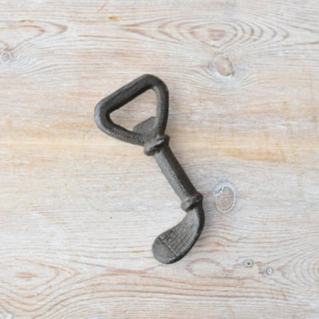 Golf club bottle opener cast iron 7cm