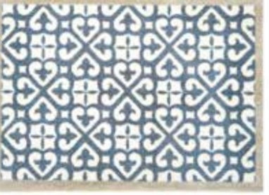 Harlequin Grey Taupe Tile Patterned Washable Door Mat & Runner rug