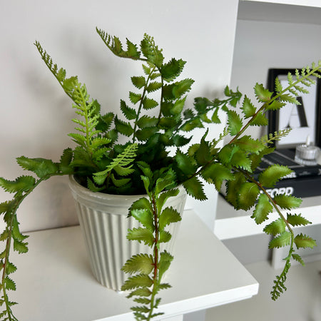 Natural Green Wild Fern Bunch Stem real feel