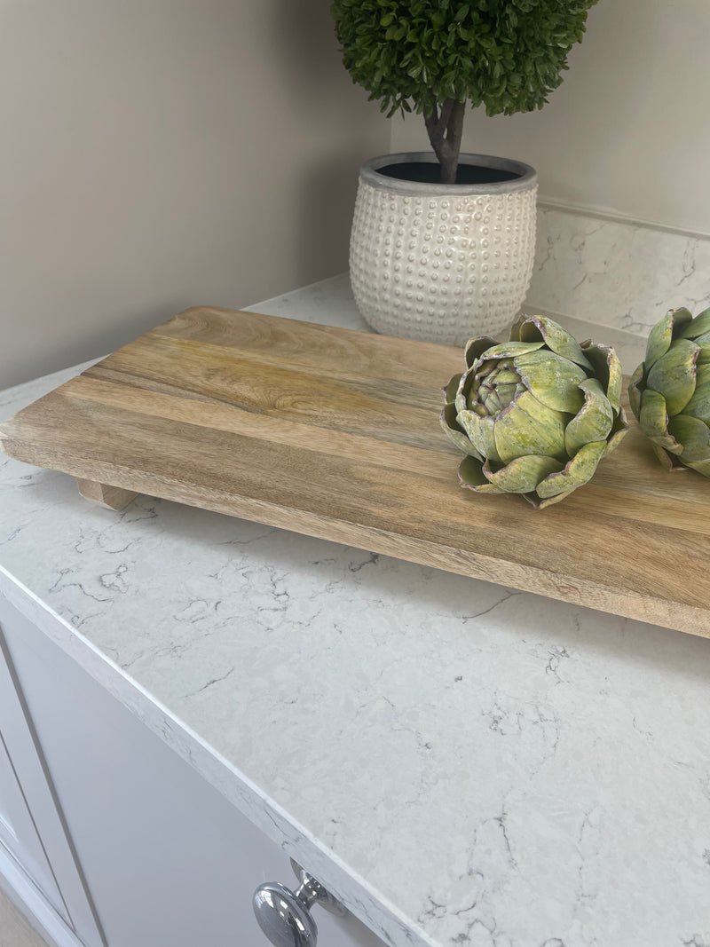 Mango rustic serving board graze platter