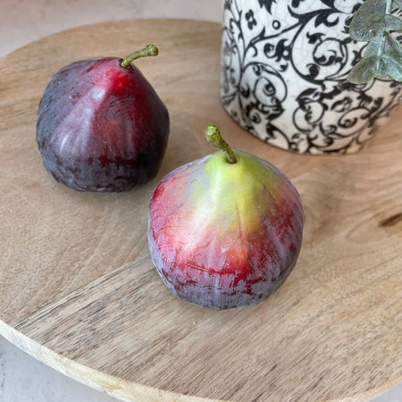 Realistic faux fig fruit