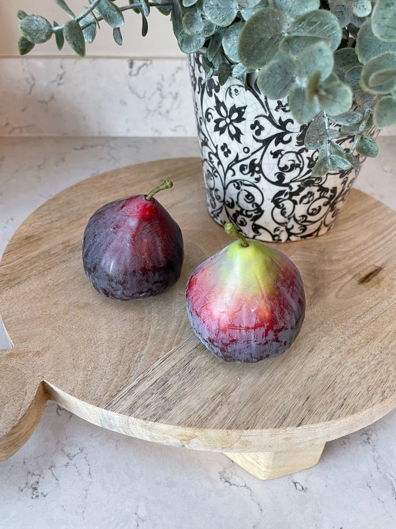 Realistic faux fig fruit