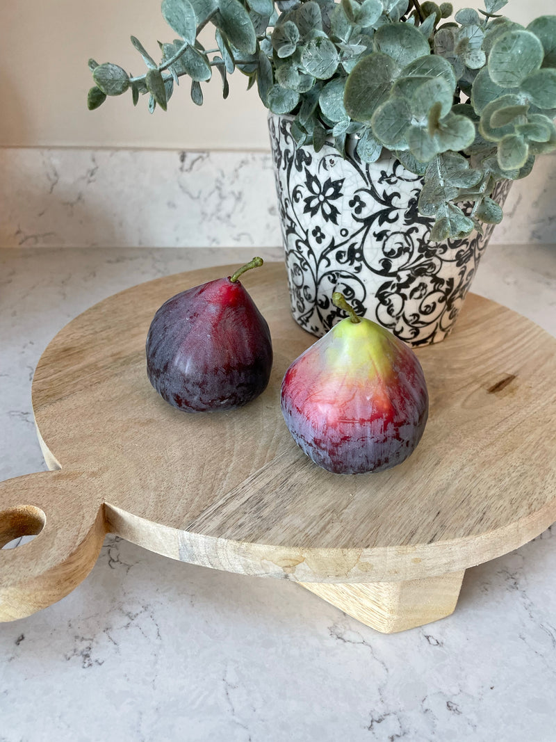 Realistic faux fig fruit