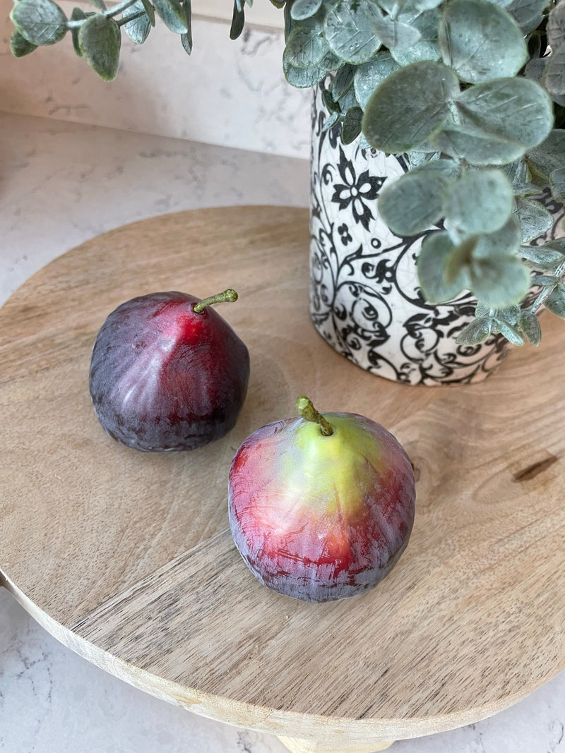 Realistic faux fig fruit